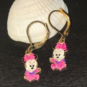 𝅺MINNIE Mouse girls earrings
